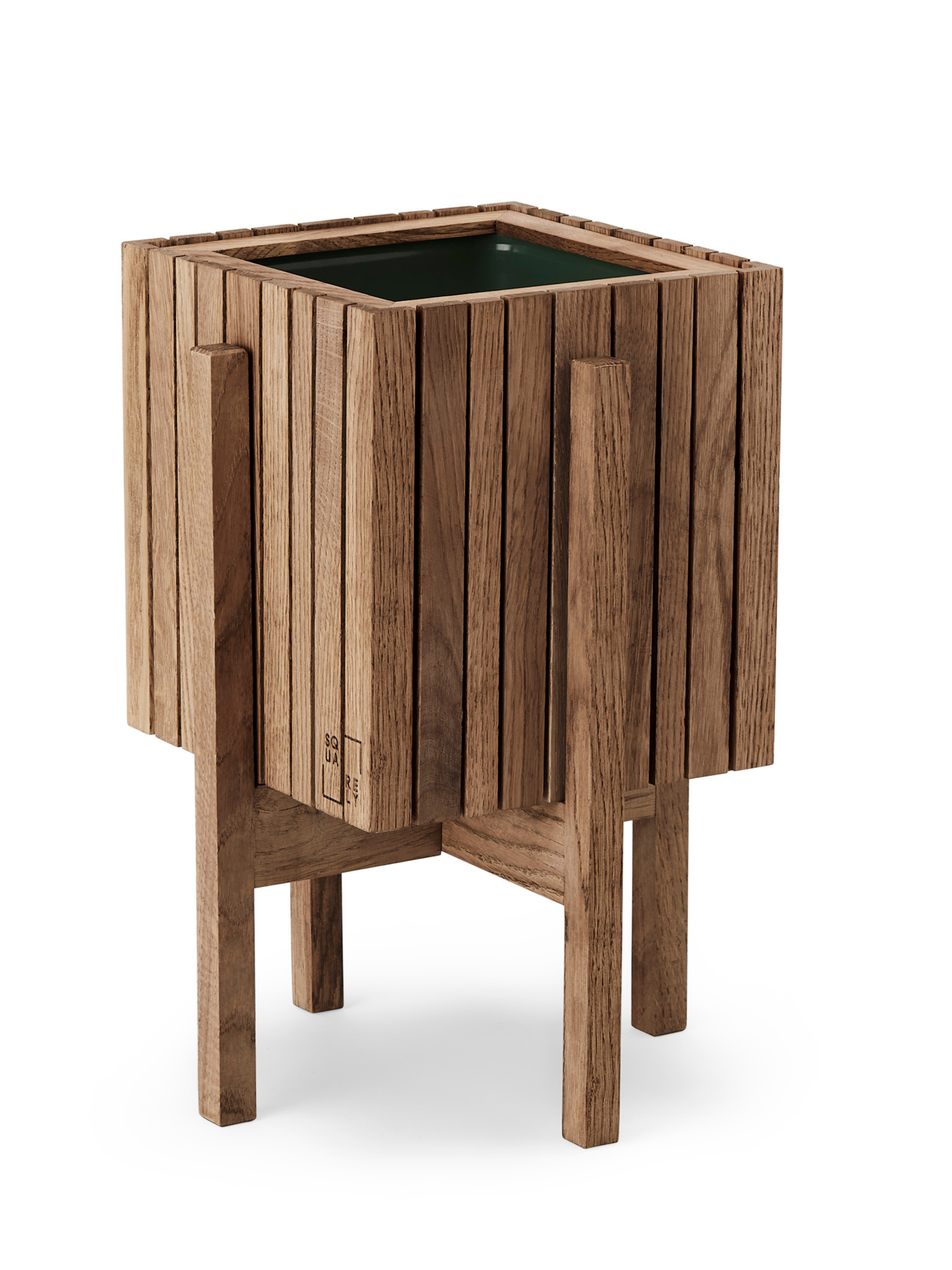 Self-Watering Planter GrowON - Dark Oak