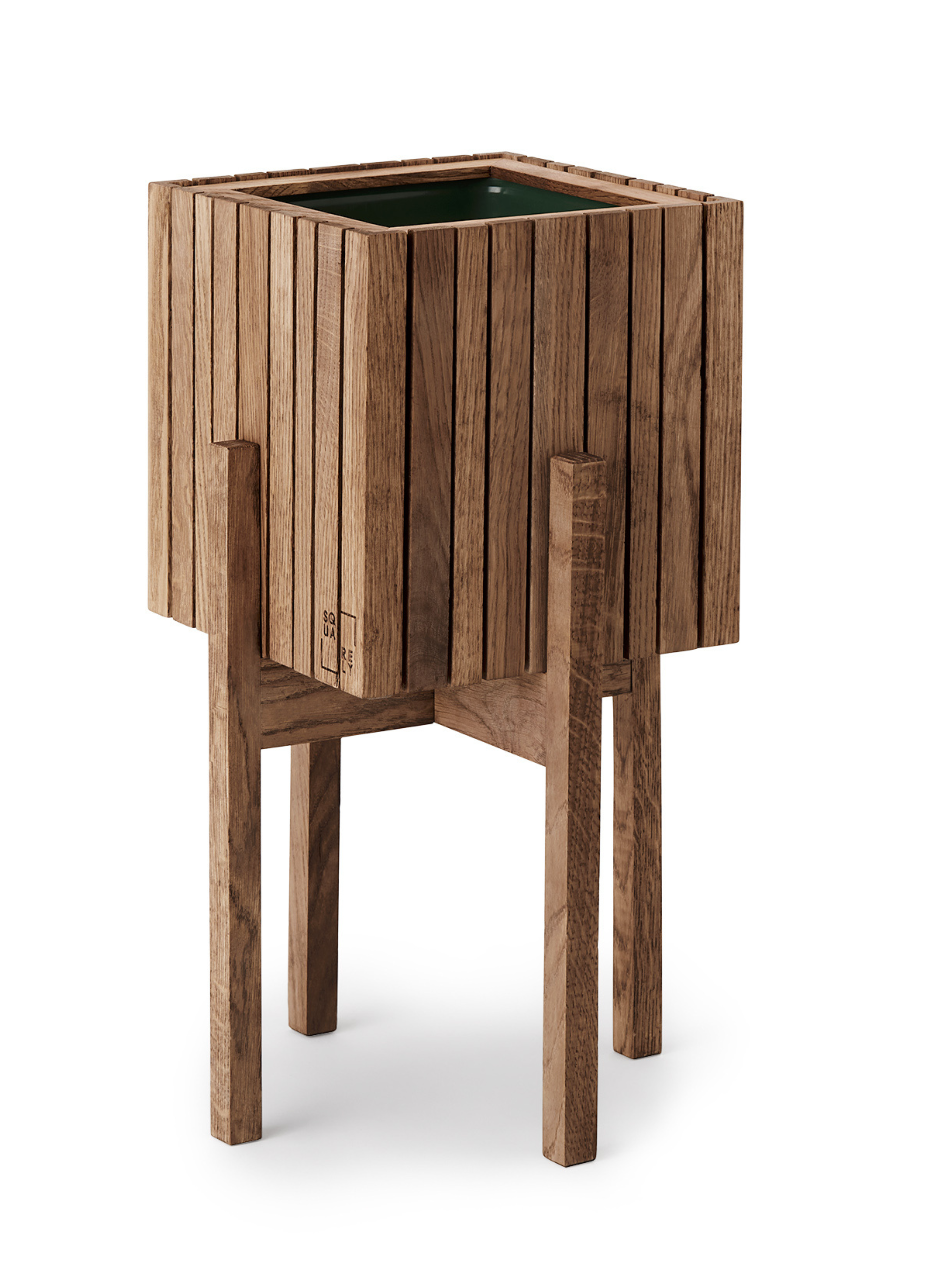 Self-Watering Planter GrowON - Dark Oak