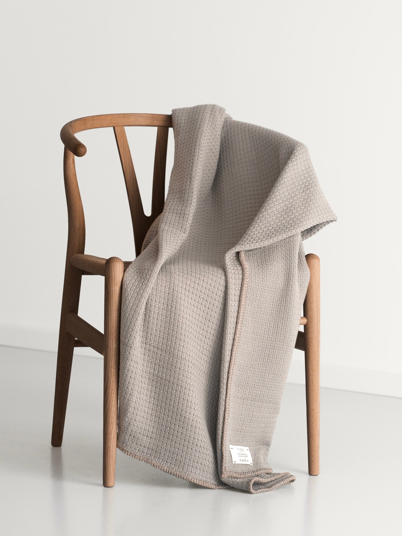 Knit Blanket / Cappuccino