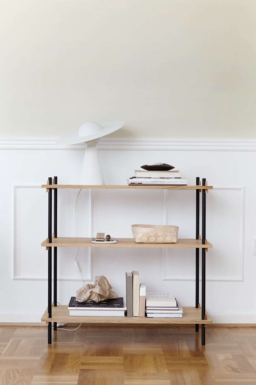 Shelf 85.1.A / Black FSC-Certified Oak