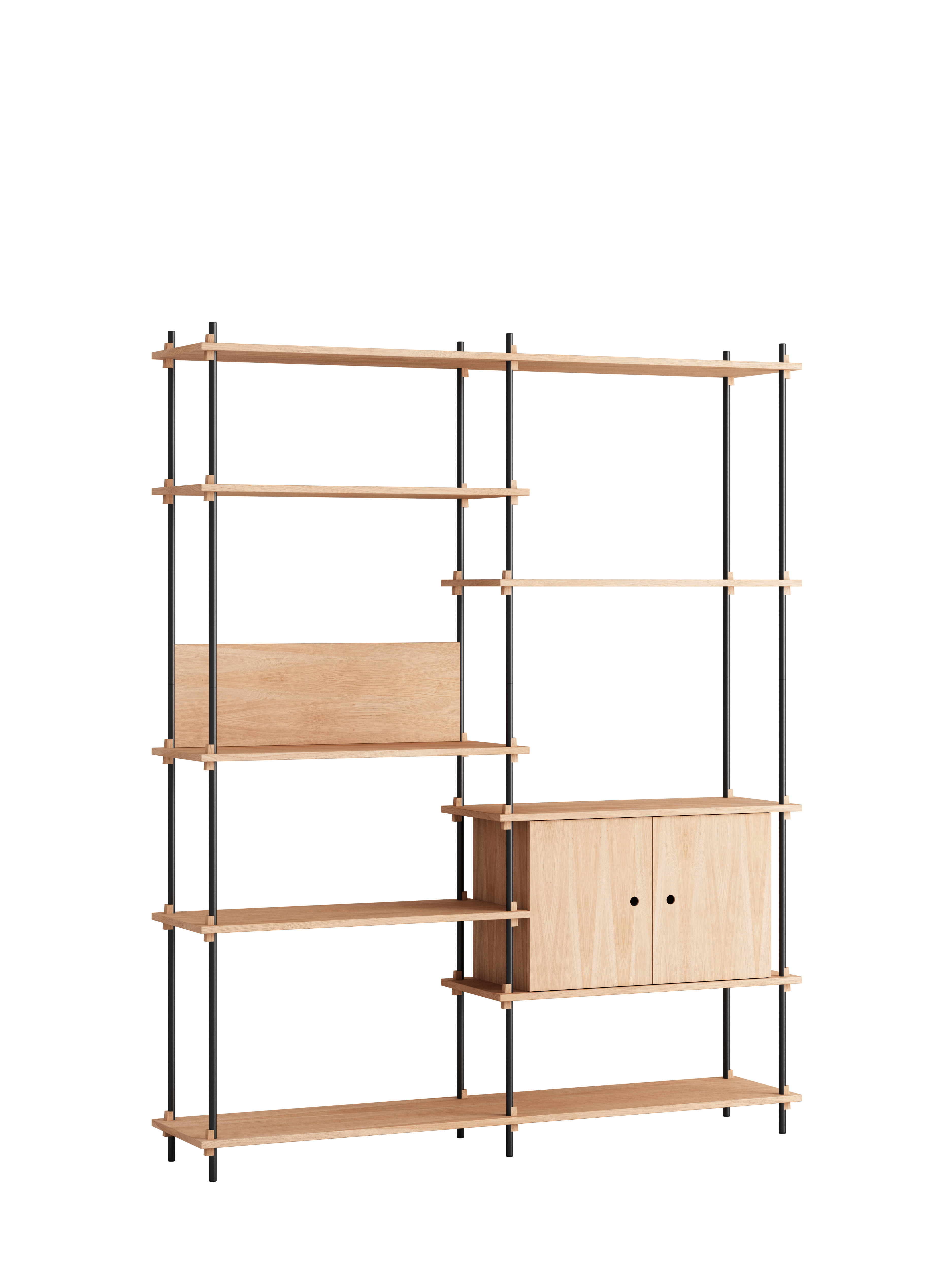 Shelf 200.2.C / Black FSC-Certified Oak