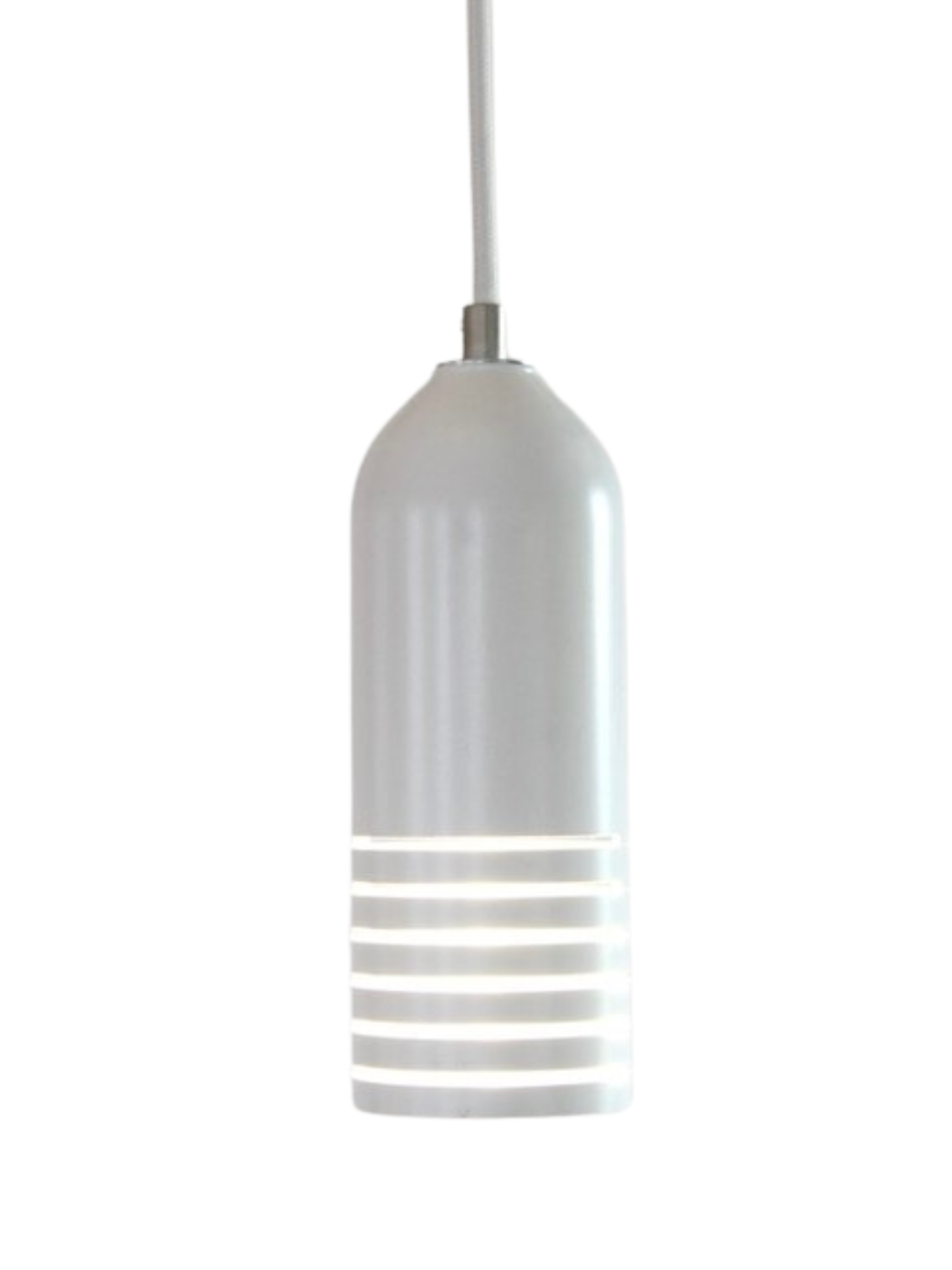Upcycling Schlitzeuchte Firelight / Weiß