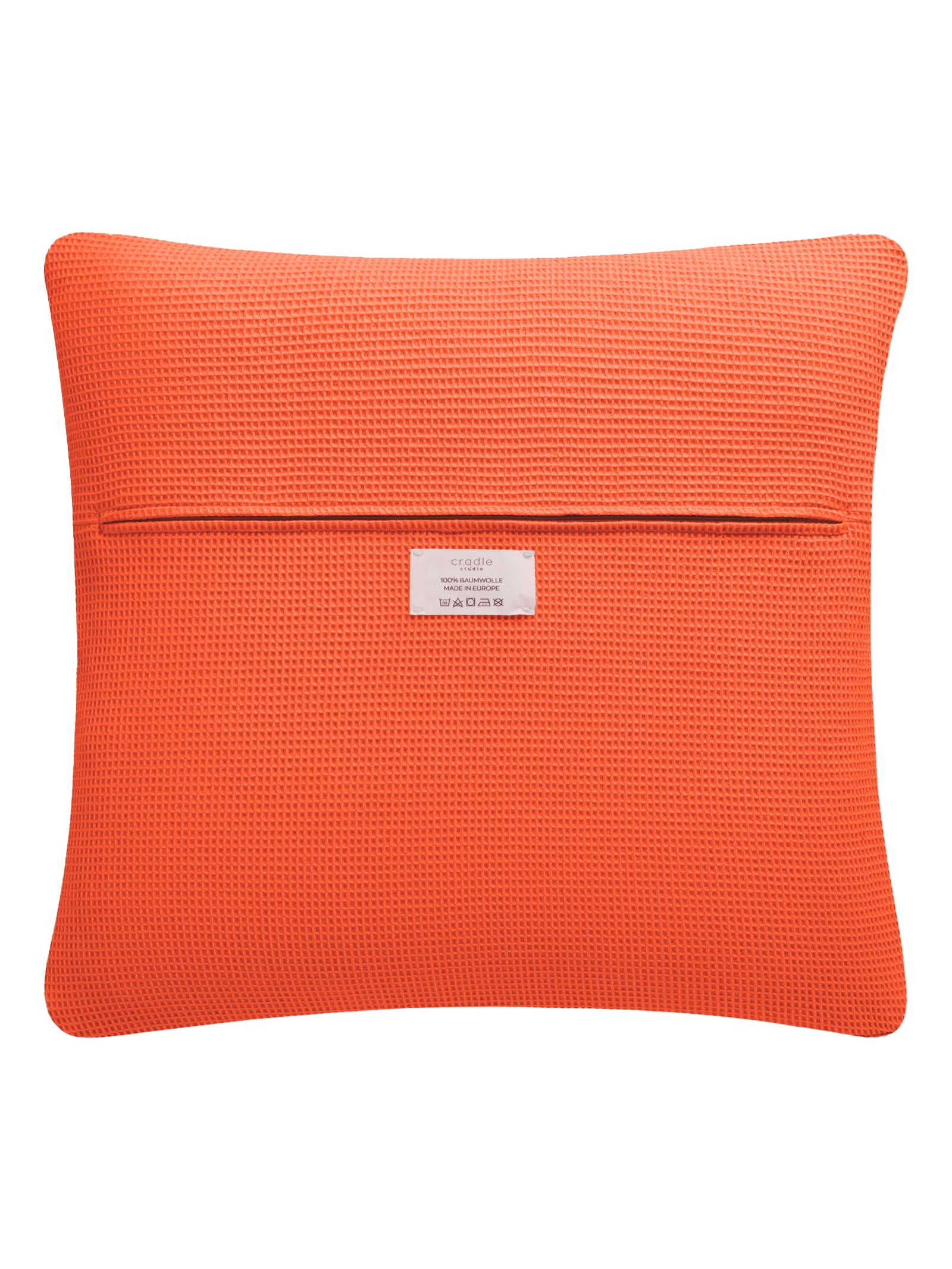 Piqué Cushion / Pumpkin