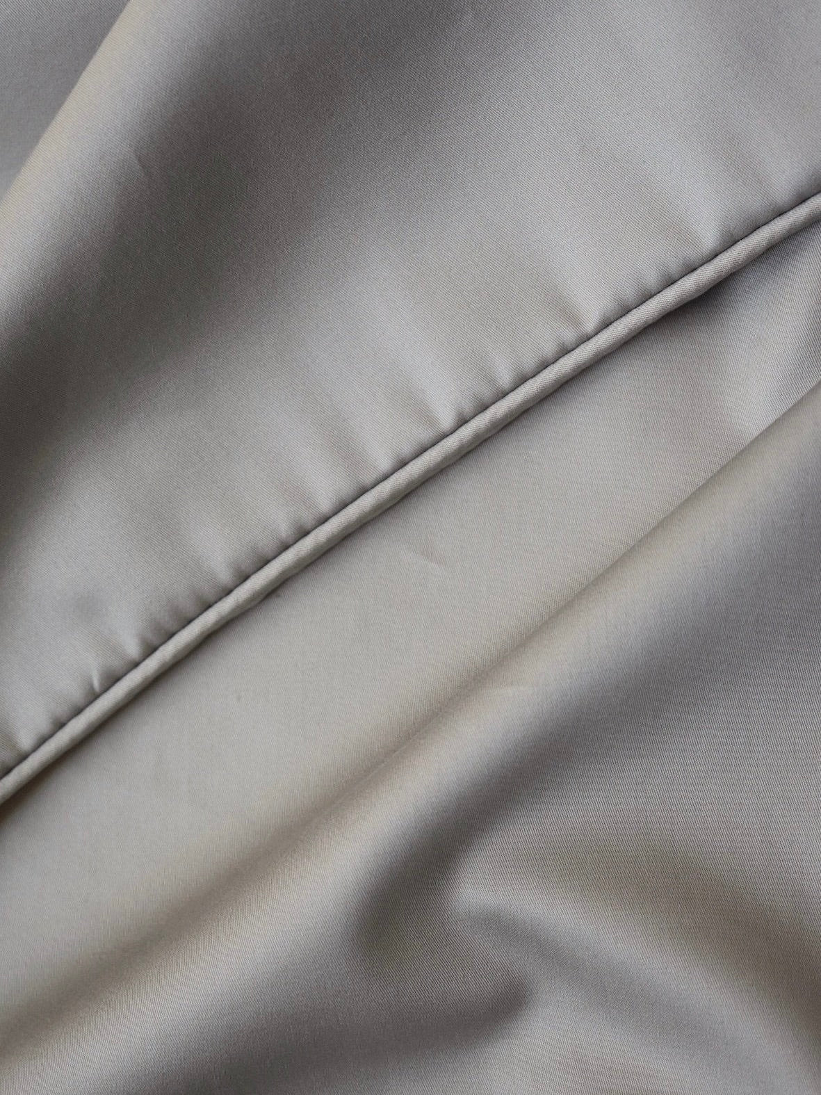 Mako Satin Duvet Cover / Sand