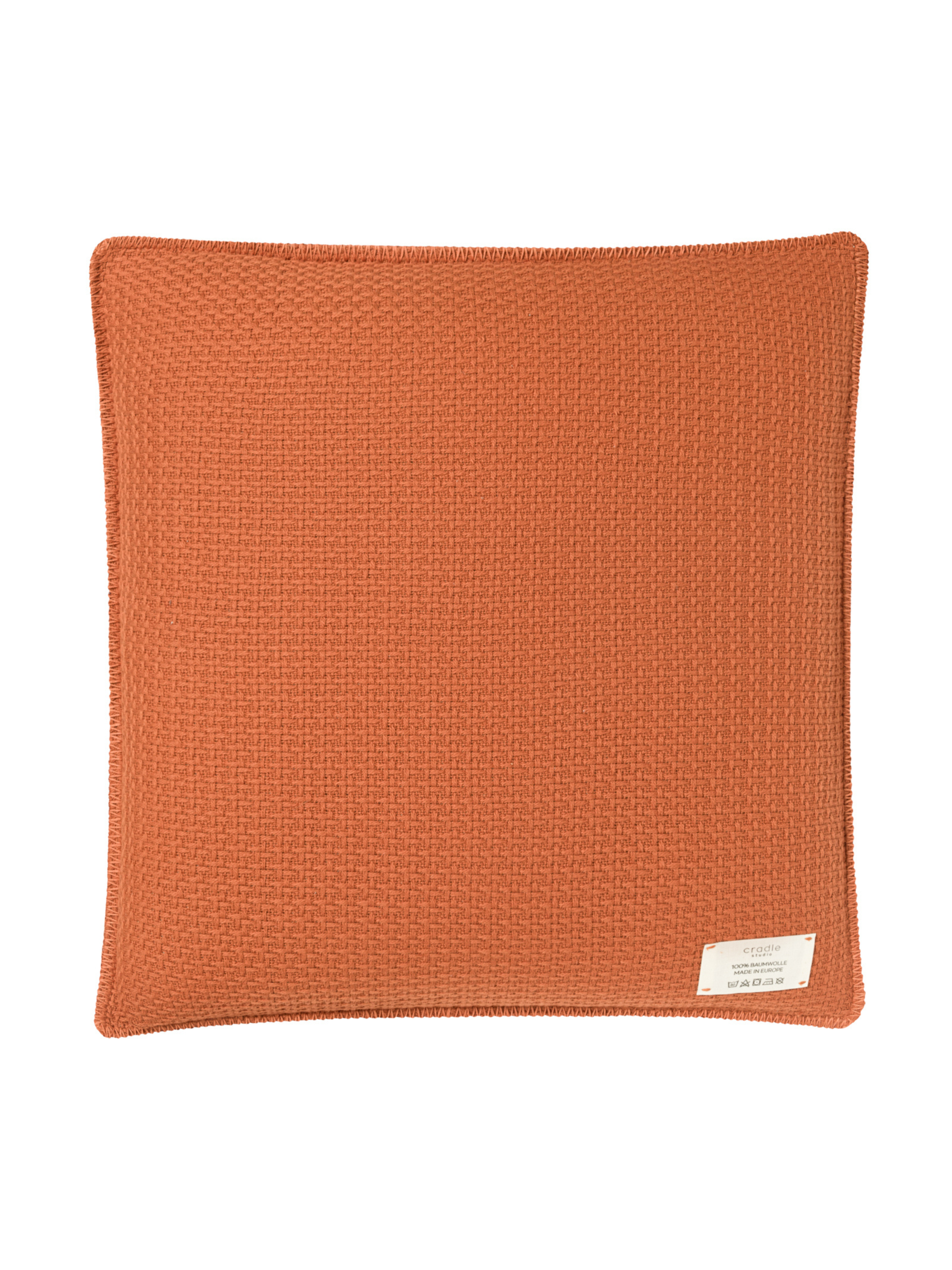 Knit Cushion / Burnt Orange