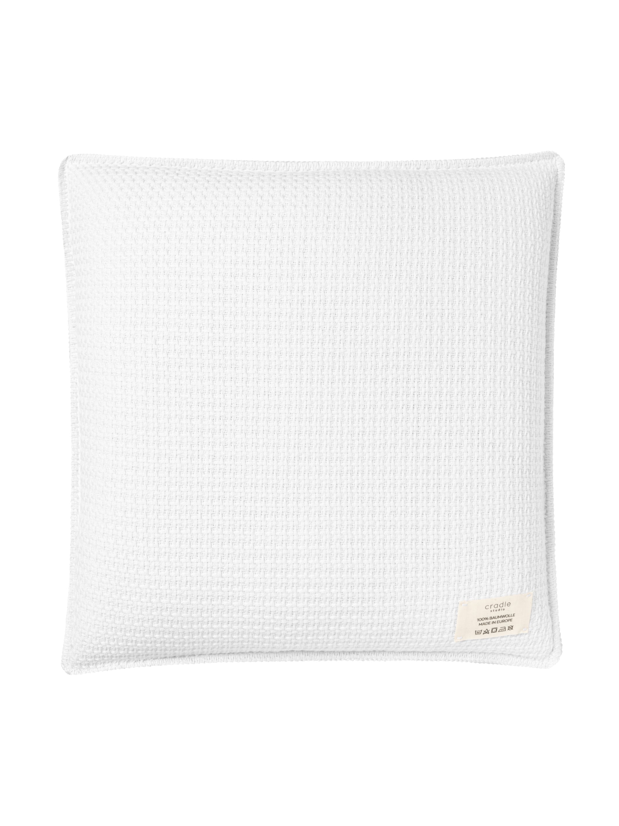 Knit Cushion / White