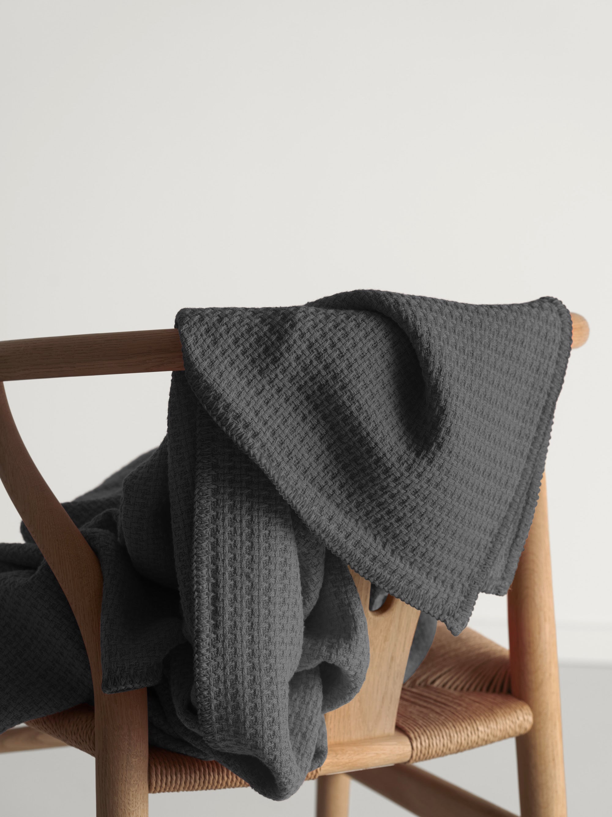 Knit Blanket / Metal