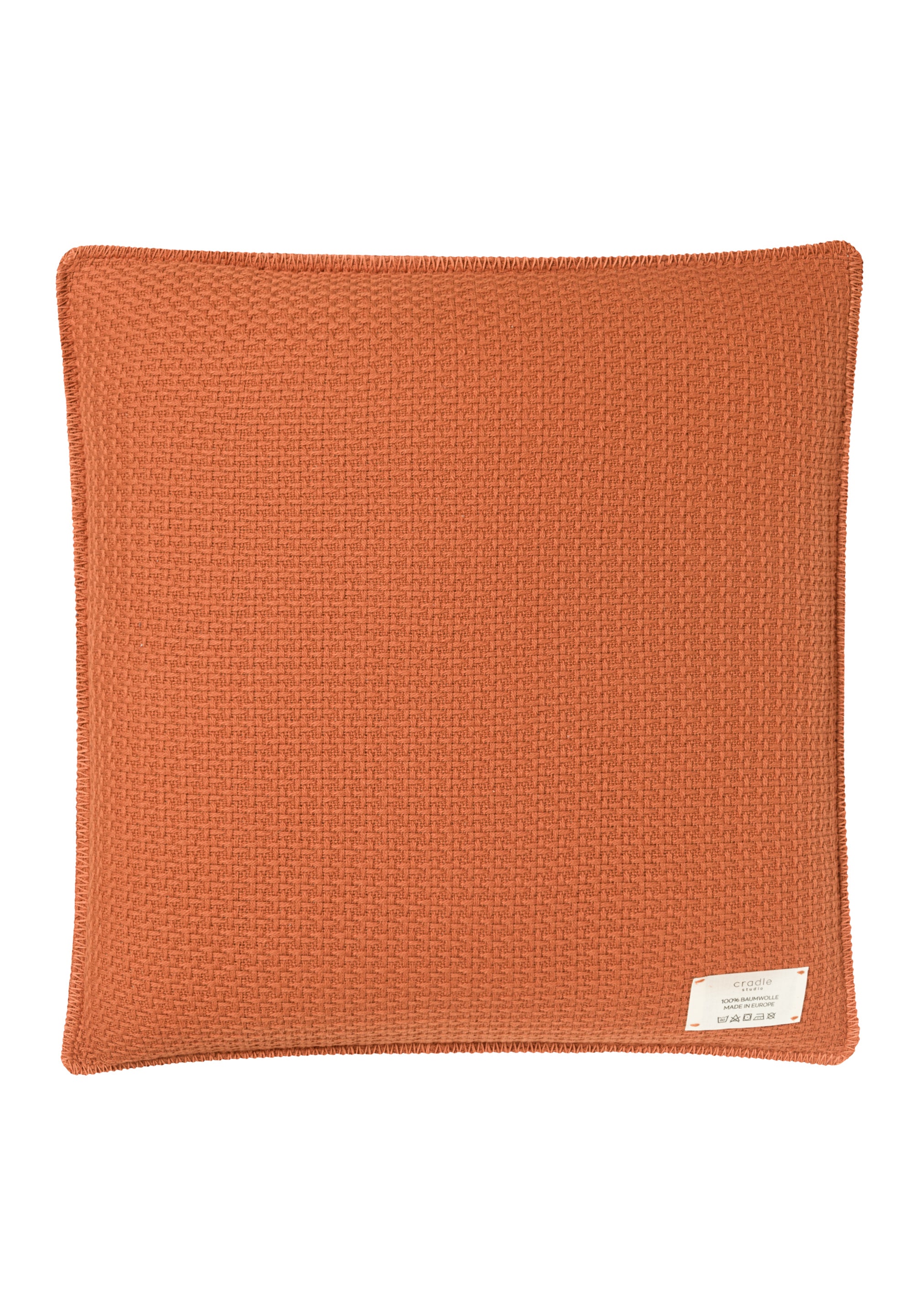 Knit Cushion / Burnt Orange