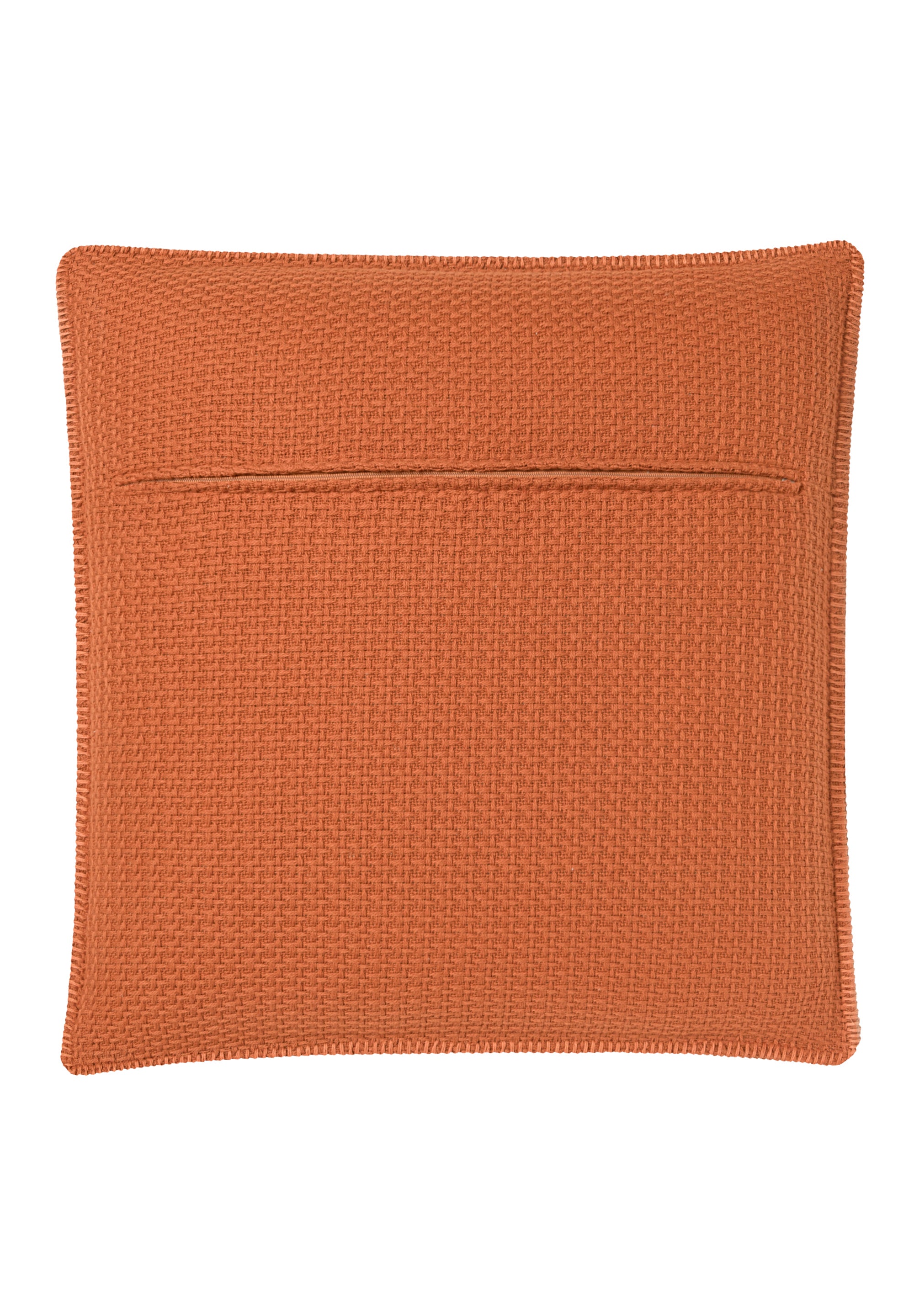 Cozy Feinstrick Kissen / Burnt Orange