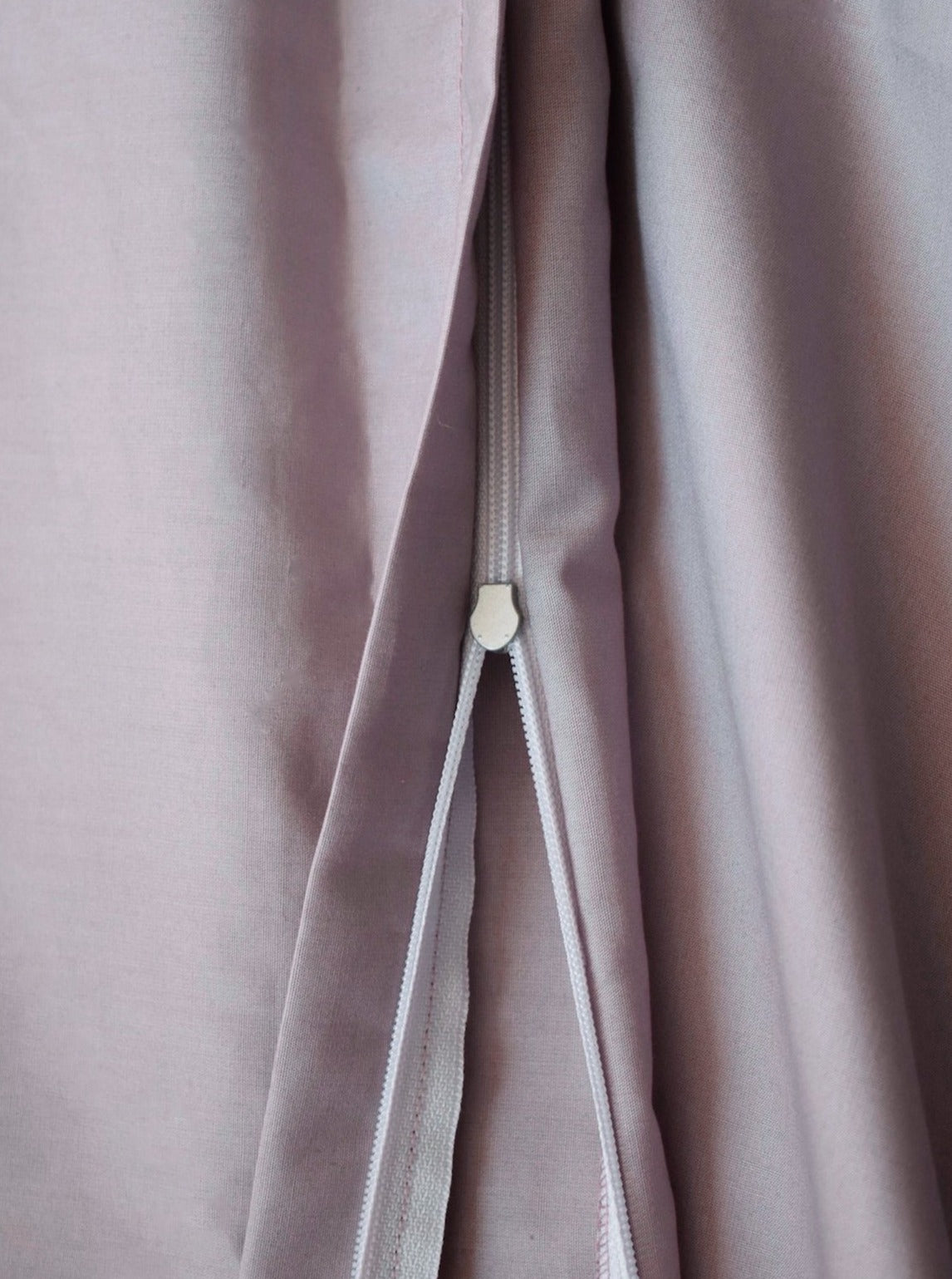 Percale Pillowcase / Muted Mauve