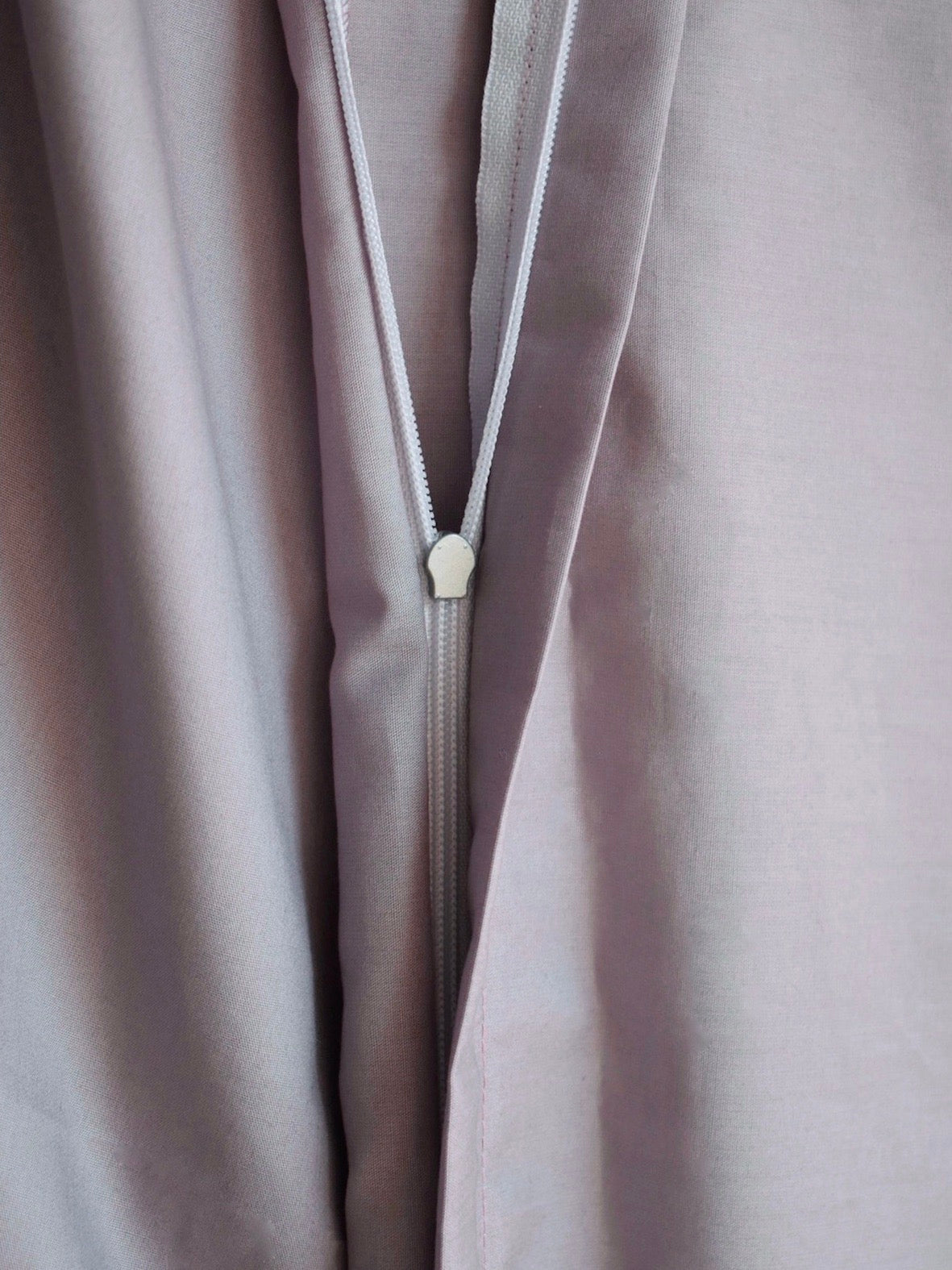 Percale Duvet Cover / Muted Mauve