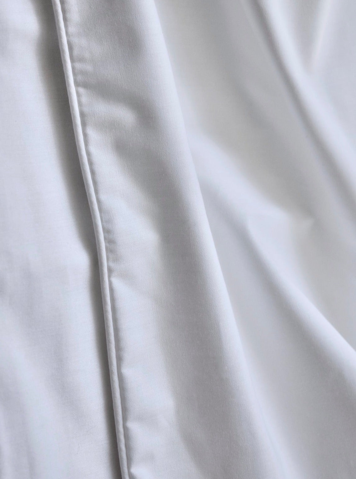 Percale Pillowcase / White
